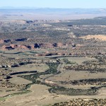 A clear day between Gallup and Grants, NM