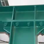 Hardware holing together beams in Solar complex
