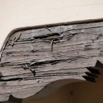 Peeling paint