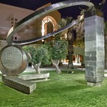 NMSU Library sculpture
