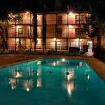 Night Scene at Las Cruces hotel