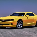 Camaro on airport tarmac - Ready to roll